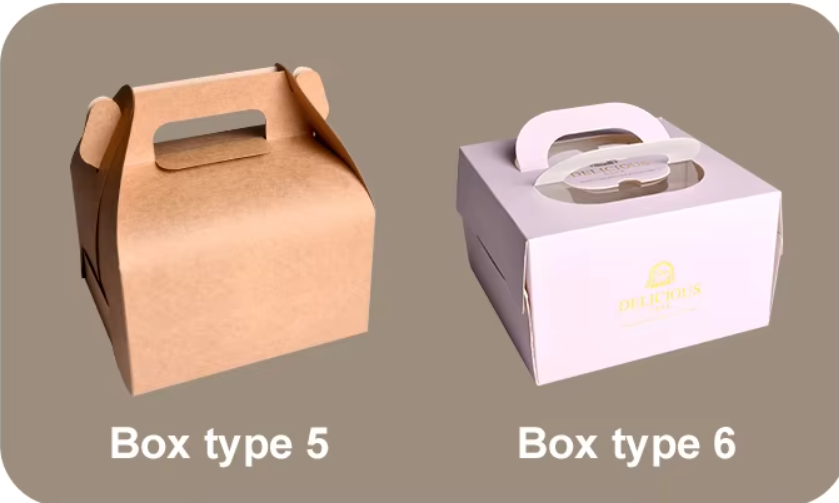 cake box types
